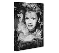 Judy Garland (2) Canvas Print | Gallery Wrapped 30mm Frame Wall Art | 30x20 inches | Ready to Hang | Modern Picture | Living Room Bedroom Lounge Office