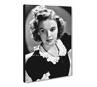 Judy Garland No.1 Canvas Print | Gallery Wrapped 30mm Frame Wall Art | 20x14 inches | Ready to Hang | Modern Picture | Living Room Bedroom Lounge Office
