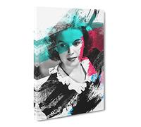 Judy Garland No.1 V2 Canvas Print | Gallery Wrapped 30mm Frame Wall Art | 20x14 inches | Ready to Hang | Modern Picture | Living Room Bedroom Lounge Office