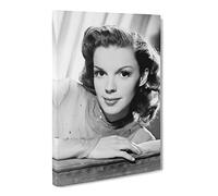 Judy Garland No.2 Modern Canvas Wall Art Print Ready to Hang, Framed Picture for Living Room Bedroom Home Office Décor, 30x20 Inch (76x50 cm)