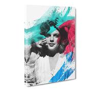 Judy Garland No.3 V2 Canvas Print | Gallery Wrapped 30mm Frame Wall Art | 30x20 inches | Ready to Hang | Modern Picture | Living Room Bedroom Lounge Office