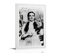 JUDY GARLAND THE WIZARD OF OZ AUTOGRAPH SIGNED Poster Decorative Painting Canvas Wall Art Living Room Poster Bedroom Painting Wall Art Picture Print Modern Family Room Decor 16 x 24 Inches (40 x 60 cm