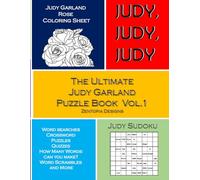 Judy, Judy, Judy: The Ultimate Judy Garland Puzzle Book Vol. 1