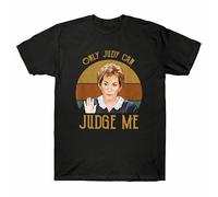 Judy Only Judy Can Judge Me Retro Vintage Men's Men T Shirt Black