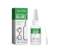 Jue Fish Glue - Welding High-strength Oily Glue, Universal Super Glue Gel, Repairs Last Long Time for Metal, Plastic, Wood, Ceramics, Leather, 30 Gram