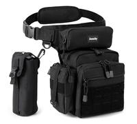 Jueachy Motorcycle Drop Leg Bag: Thigh Bag for Men Tactical Leg Bag Motorcycle Accessories Big Tool Pouch Outdoor for Hiking Fishing Hunting Running