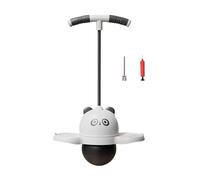 Juebueix Light-Up Kids Balance Jumping Ball with Handle and Pump, Cartoon Bouncing Exercise Toy, Anti-Slip Indoor Outdoor Fun A