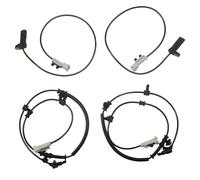 JUEDIMA ABS Wheel Speed Sensor 56044144AD/AC & 56044146AB/AA, Set of 4 ABS Sensors for Jeep Grand Cherokee Commander 2005-2010, Front & Rear Wheel Positions