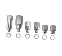 Juego de 6 adaptadores maestros LS de aceite de Motor y Sensor de refrigerante 1/8 3/8 1/2 NPT LS1 LS3 de repuesto para Small Block Big Block LS2 LQ4 LQ9 LS6 L92 L99 L33 LR4