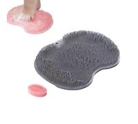 Juego de dos piezas: cepillo para pies de ducha y cepillo de masaje para limpieza de baño, que Puede limpiar, exfoliar y masajear sin agacharse, Promover la circulación sanguínea y aliviar la fatiga.