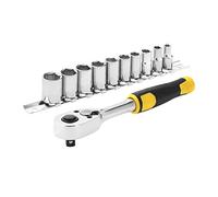 Juego de trinquete 1/4" 72 dientes