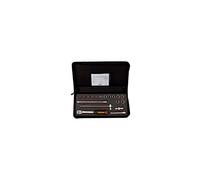 Juego de vasos con cuadrado de 1/2 inch with perfil bi-Hexagonal métrico y maletín de poliéster para Mango corredizo en T - Ref: 7818DST - Unid: 1