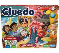 Cluedo Junior Board Game Spanish Silver Kids