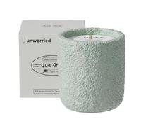 JueOne Scented Candles for Home, Natural Soy Wax Candle Gift, Non-Toxic Cement Jar Candles, Luxury Aromatherapy for Stress Relief, Highly Scented, Housewarming Gifts, Vanilla & Sweet Pea