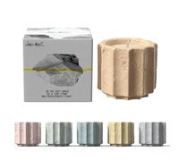 JueOne Scented Candles Set for Home, 6 Pack Natural Soy Wax Candle Gift Set, Non-Toxic Cement Jar Candles, Luxury Aromatherapy for Stress Relief, Odor Eliminating, Highly Scented, Gifts for Women