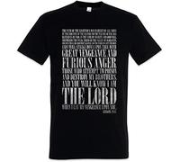 jueqi Ezekiel 2517 T-Shirt Pulp Vincent Fiction Vega Movie Tarantino Gangster Shirt Black L