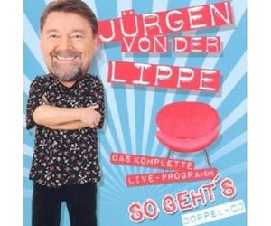 JÜRGEN VON DER LIPPE "SO GEHTS" 2 CD NEW