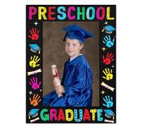 JUESMOS Preschool Graduation Picture Frame 2025 - Prek Kindergarten Graduations Gifts - Preschool Graduate Photo Frame My First Grad Picture Frame Gifts for Kids Boys Girls