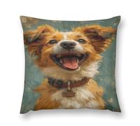 JUEURYYWRRY “Custom Photo Pillowcase - Upload Your Own Images (Pet Photos, Selfies, Life Moments) Print On Demand Cozy Soft Pillowcase for Home Decor 24x24in(60x60cm) Style”