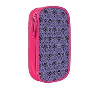 JUEXDEME Pouch for School Office Supplies Big Capacity Haunted Mansion Pen Case Large Capacity Pencil Bag for Students Stationery Pouch Pencil Box Desk Organizer with Smooth Zipper Portable Pencil