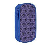 JUEXDEME Pouch for School Office Supplies Big Capacity Haunted Mansion Pen Case Large Capacity Pencil Bag for Students Stationery Pouch Pencil Box Desk Organizer with Smooth Zipper Portable Pencil
