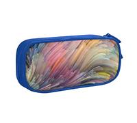 JUEXDEME Pouch for School Office Supplies Dream Colorful Big Capacity Pen Case Large Capacity Pencil Bag for Students Stationery Pouch Pencil Box Desk Organizer with Smooth Zipper Portable Pencil