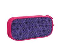 JUEXDEME Pouch for School Office Supplies Haunted Mansion Big Capacity Pen Case Large Capacity Pencil Bag for Students Stationery Pouch Pencil Box Desk Organizer with Smooth Zipper Portable Pencil