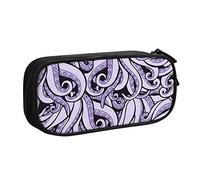 JUEXDEME Pouch for School Office Supplies The Sea Big Capacity Pen Case Large Capacity Pencil Bag for Students Stationery Pouch Pencil Box Desk Organizer with Smooth Zipper Portable Pencil