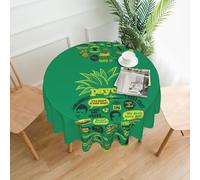 JUEXDEME Round Decorative Long Tablecloths Table Cloth For Dining Picnic Tablecloths Party Table Covers Afternoon Tea Table Cover Round Table Cloths For Dining 152cm