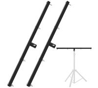 Juexica 2 Pcs DJ Lighting T-bar Cross DJ Lighting Extension Cross Bar Mount for Tripod Speaker Stand DJ Lighting Tripod Mount