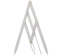 Jufjsfy 1Pcs Eyebrow Ruler Permanent Eyebrow Ruler Divider Microblading Stencil Shaping Tool Tattoos Accessories Supplies