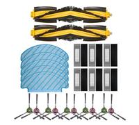 Jufjsfy 23 Pieces for Ozmo T8 T9 N8 Pro Robot Vacuum Cleaner Filter Bag Accessories Disposable Mop Cloths