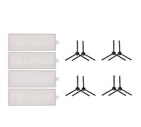 Jufjsfy HEPA Filter Roller Main Side Brush Mop Cloth for 360 C50 Robot Vacuum Cleaner Replacement Parts Accessories
