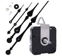 Jufjsfy High Clock Movement Mechanism with 11 Inch Long Spade Hands, Quartz Clock Motor Kit, Shaft Length 7/8 Inch