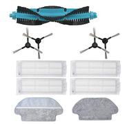 Jufjsfy Main Side Brush Mop Cloth for V2 Pro V3 HEPA Mop Filter V-RVCLM21B Accessories Robot Vacuum Cleaner Replacement