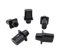 Jufjsfy Tele Cap Tip For Top- Tip Black For Tele Guitar Parts Pack Of 5