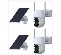 JUFLSKY 2K Solar Security Camera Outdoor Wireless