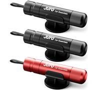 JUFO 3 packs Family LifeHammer Emergency Car Safety Hammer with Window Breaker and Seatbelt Cutter - Essential Escape