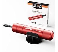 JUFO LifeHammer Emergency Car Safety Hammer with Window Breaker and Seatbelt Cutter - Essential Escape (Red)