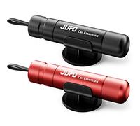 JUFO Pro 2 x Car Safety Hammer Escape Tools & Seatbelt Cutters, Black/Red