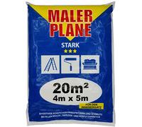 Jufol 10041 Painter's Tarpaulin 4 x 5 m 4 x 5 m Thick for Indoor Use