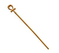 JUFYVO Halloween Staff Egyptian Walking Scepter Plastic Staff Stick Cane Cosplay Halloween Costume Prop Ancient Themed Dress Up Party Prop for Kids Adult