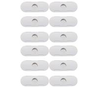JUFYVO Plastic Porter Bee Escape Equipment, One-Way Beehive Entrance Gate, White Beehive Nest Door, Beekeeping Tools & Accessories for Beekeepers Honey Harvesting(12pcs)