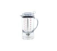 Jug Blender Assembly for Sage The Fresh & Furious SBL620SIL4GUK1 | Replacement Jug, Clear Transparent Body, Measurement Markings, With Lid Included, Stainless Steel Blade