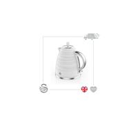 Jug Kettle by Swan Symphony Range 1.7L 3kW SK31050WN Rapid Boil in White