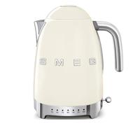 Jug Kettle, LED Display, 7 Temperature Settings, Acoustic Alarm, 3KW, 1.7L, Cream