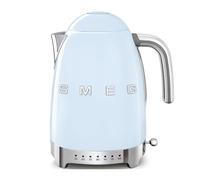 Jug Kettle, LED Display, 7 Temperature Settings, Acoustic Alarm, 3KW, 1.7L, Pastel Blue