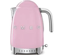 Jug Kettle, LED Display, 7 Temperature Settings, Acoustic Alarm, 3KW, 1.7L, Pink