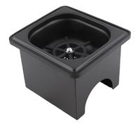 Jug Rinser, Save Water Multi-Angle Water Cleaning Head Automatic Glass Cup Washer Stainless Steel No Opening Water Stain Resistant for Coffee Shop (Small)