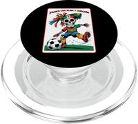 Jugamos con Alma y Corazón - Día de los Muertos Soccer Skull PopSockets PopGrip for MagSafe